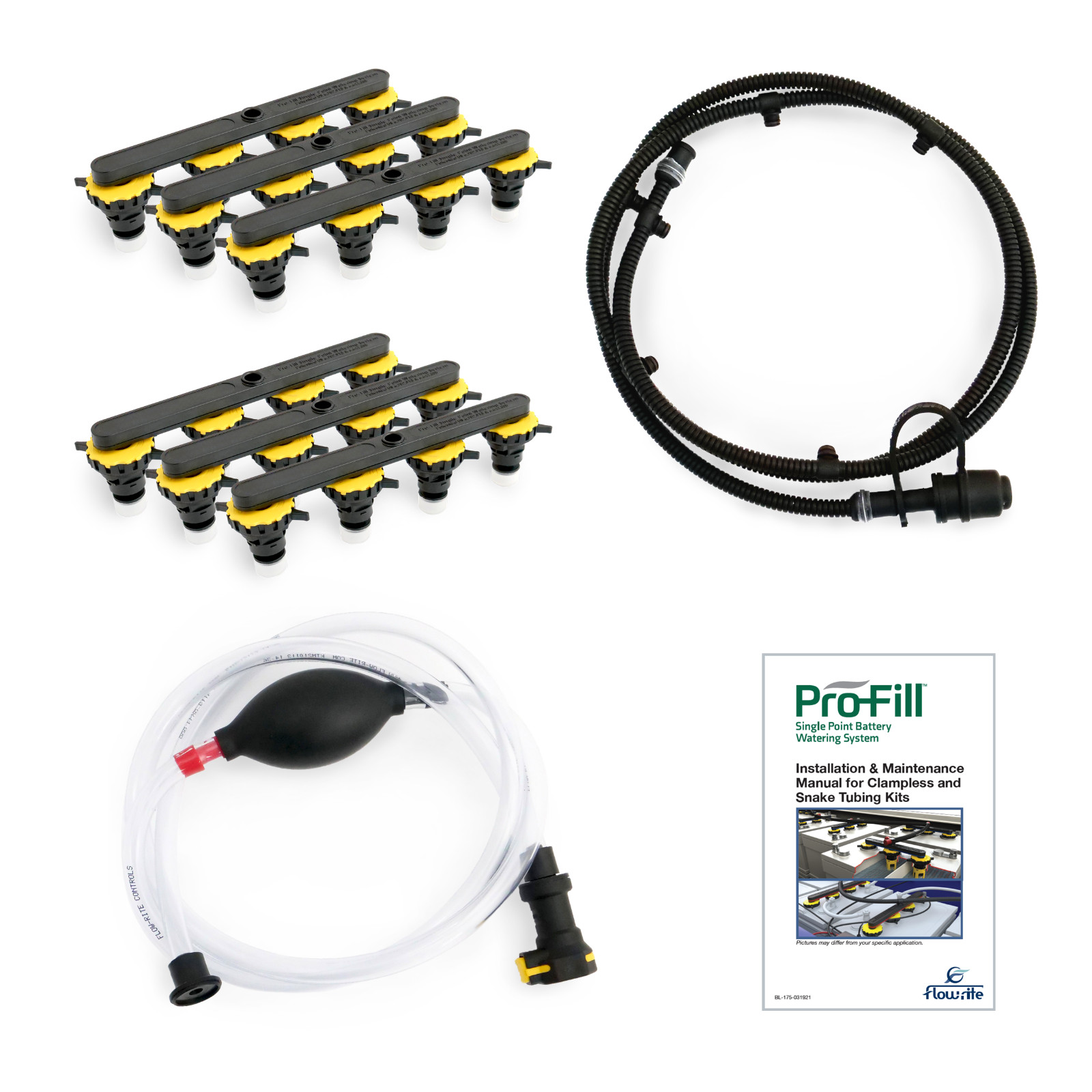 Flow-Rite BG-C48V-11-WS-EB Kit for Aftermarket Golf Cars