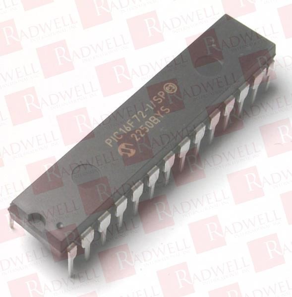 MICROCHIP TECHNOLOGY INC PIC16F72-I/SP / PIC16F72ISP (USED)