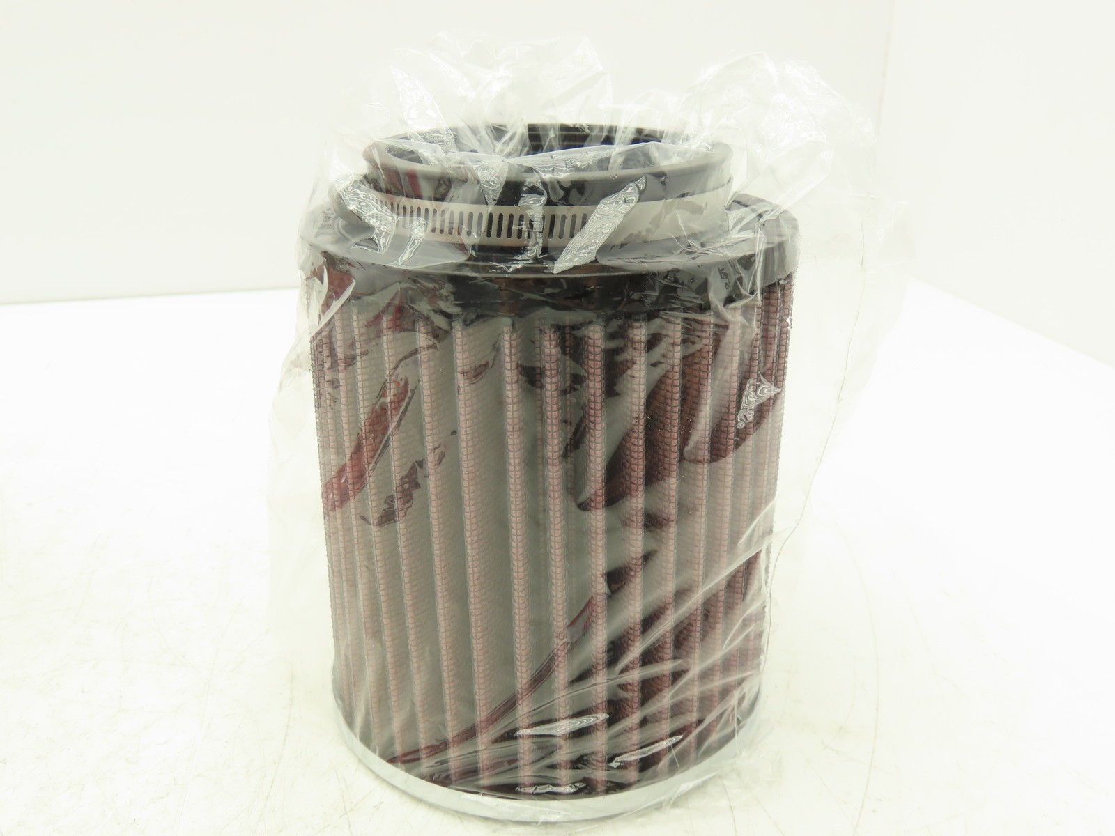 K&N Engineering RC-3710 Universal Clamp On Automotive Engine Air Filter Washable