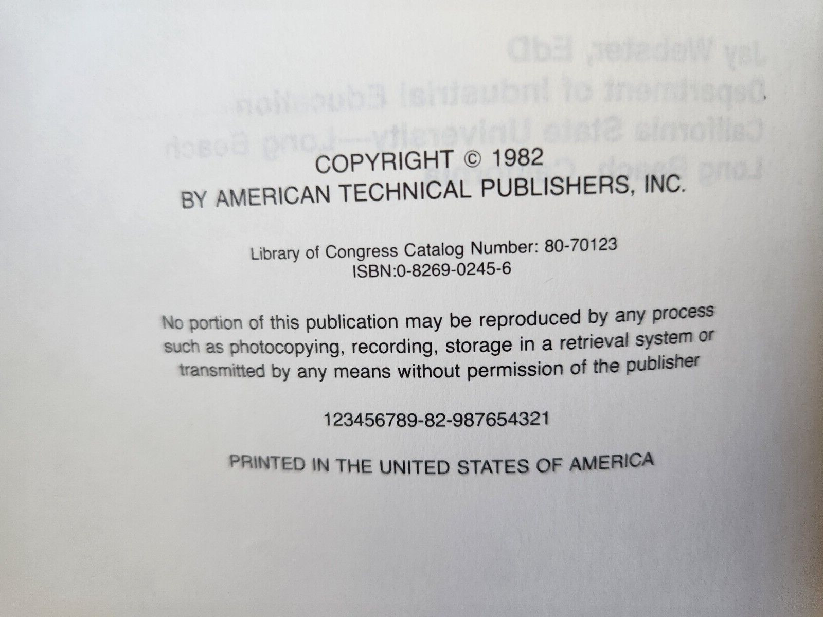 Automotive Diesel Engines: J. Webster . American Tech Pub. Trade Paperback 1982