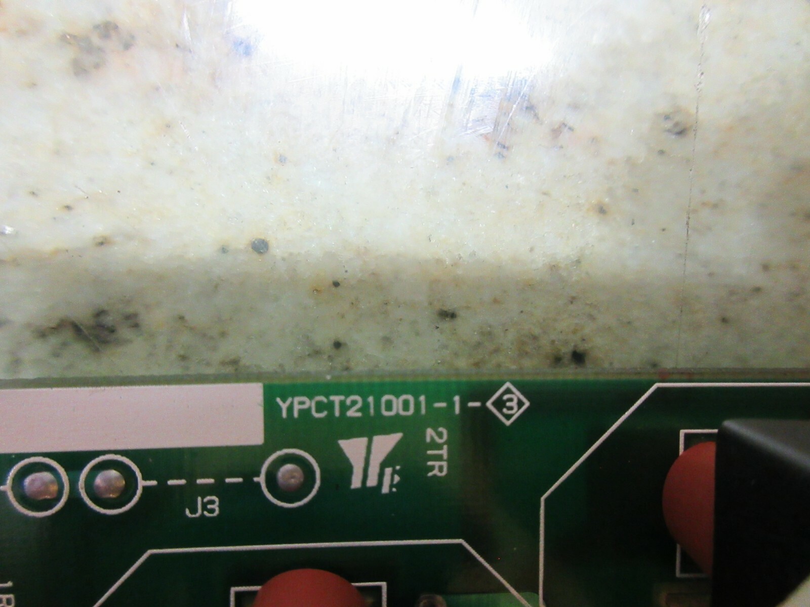 YASKAWA CIRCUIT BOARD CODE NO. ETC0066 70 LOT. NO. YPCT21001-1-3