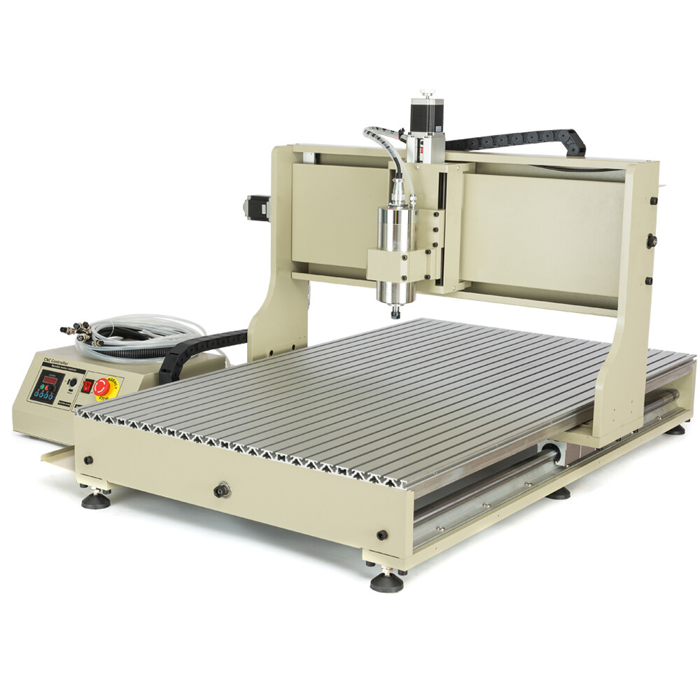 USB 4 axis CNC 6090Z 2.2KW CNC Router Small Wood Metal Engraving Milling Machine