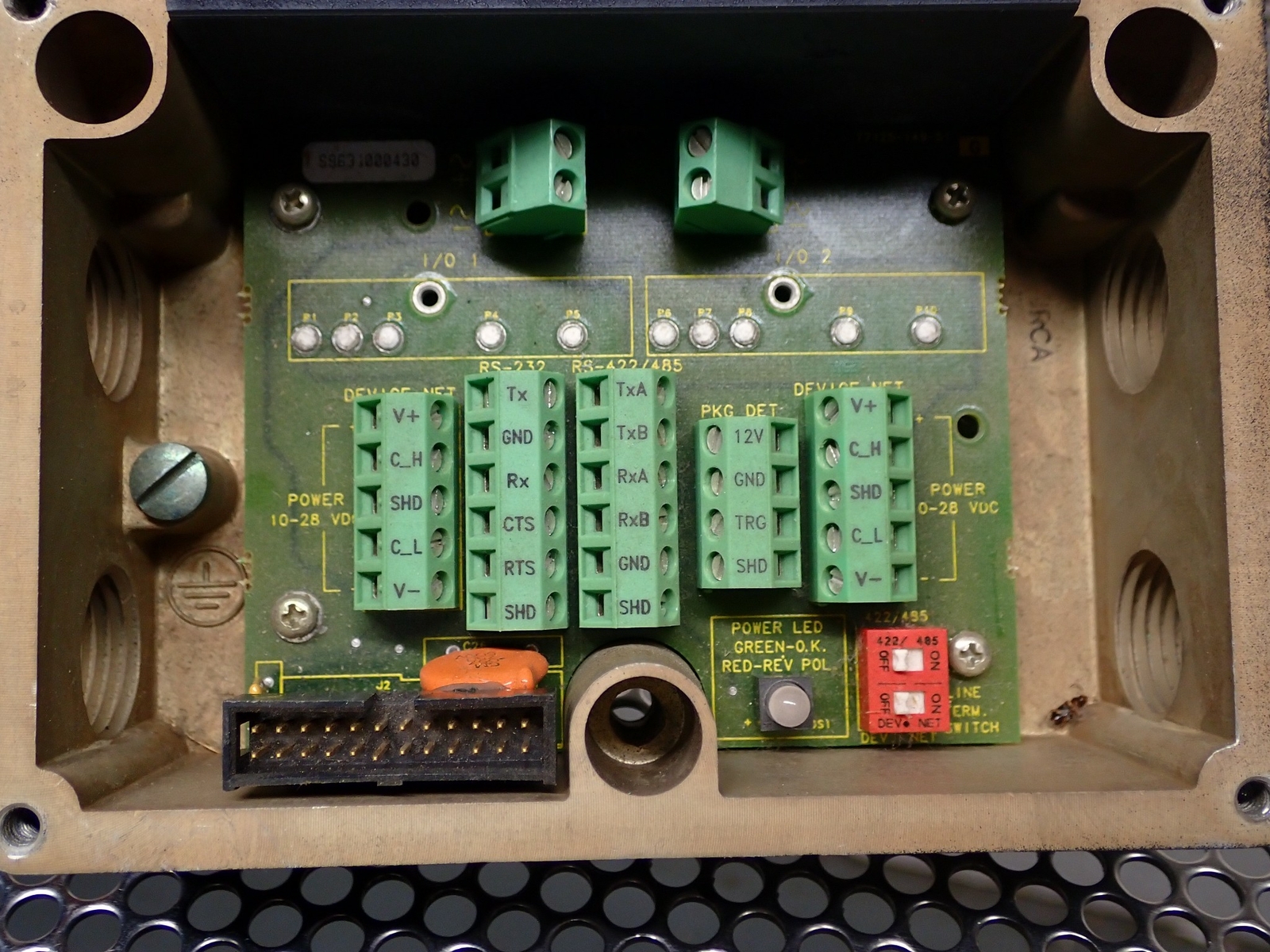 Allen Bradley 2755-NB40 Ser A Rev B AdaptaScan Wiring Base New No Box See Pics