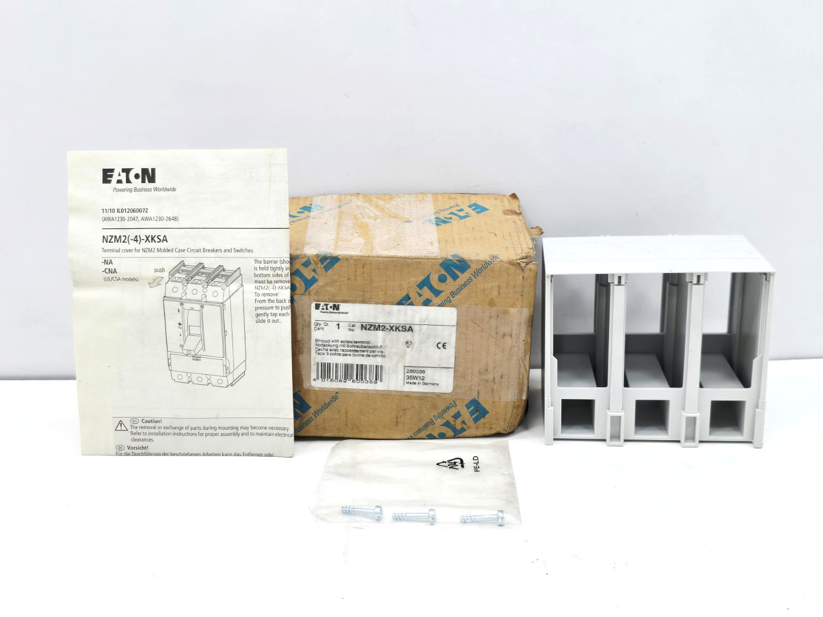 NZM2-XKSA EATON MOLDED CASE CIRCUIT BREAKER ACCESSORY BOX