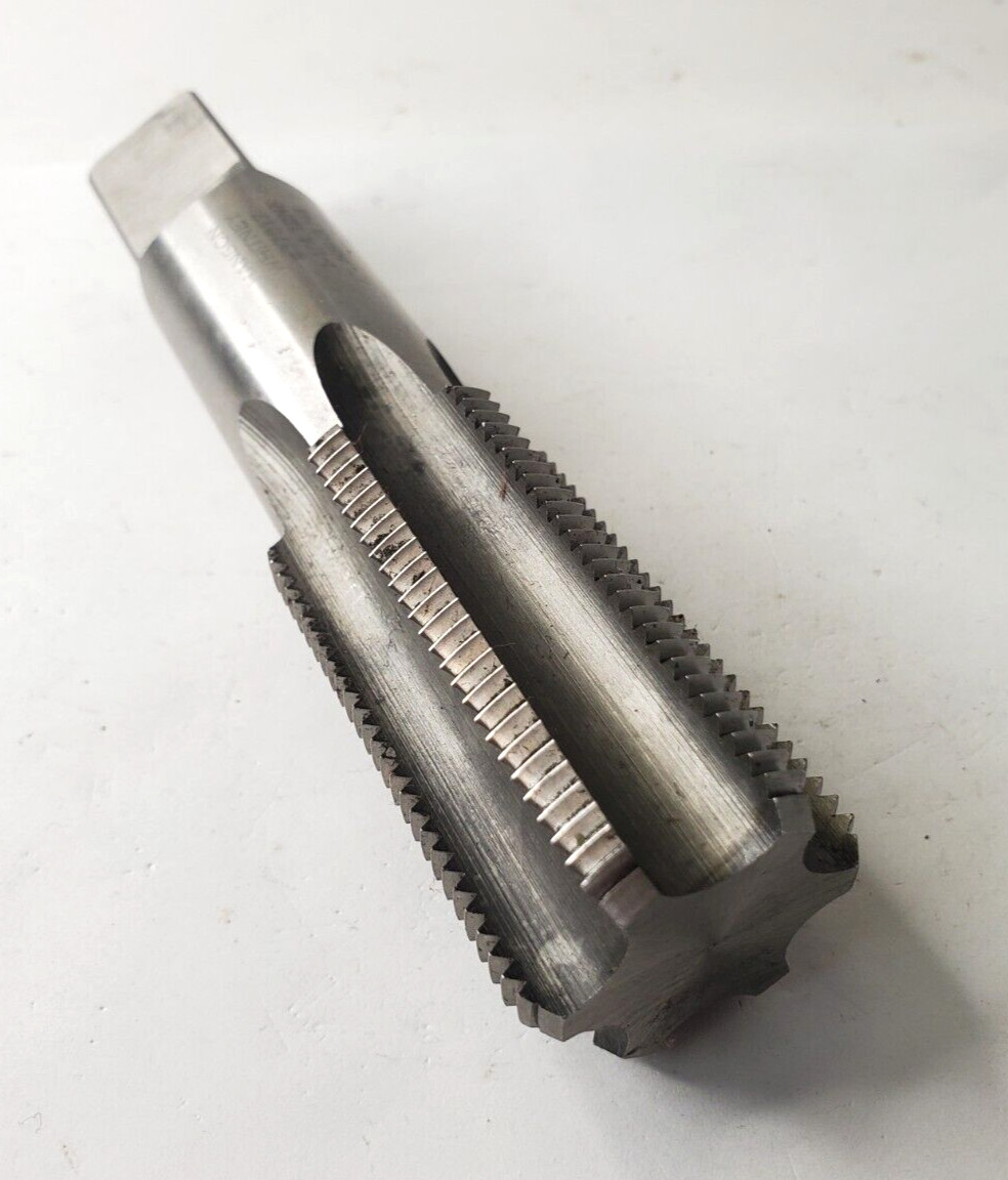 HANSON WHITNEY BOTTOMING TAP 1-1/4-12 NF HS G 37517 5-1/2 OAL 2-3/8″ LOC 4 FLUTE