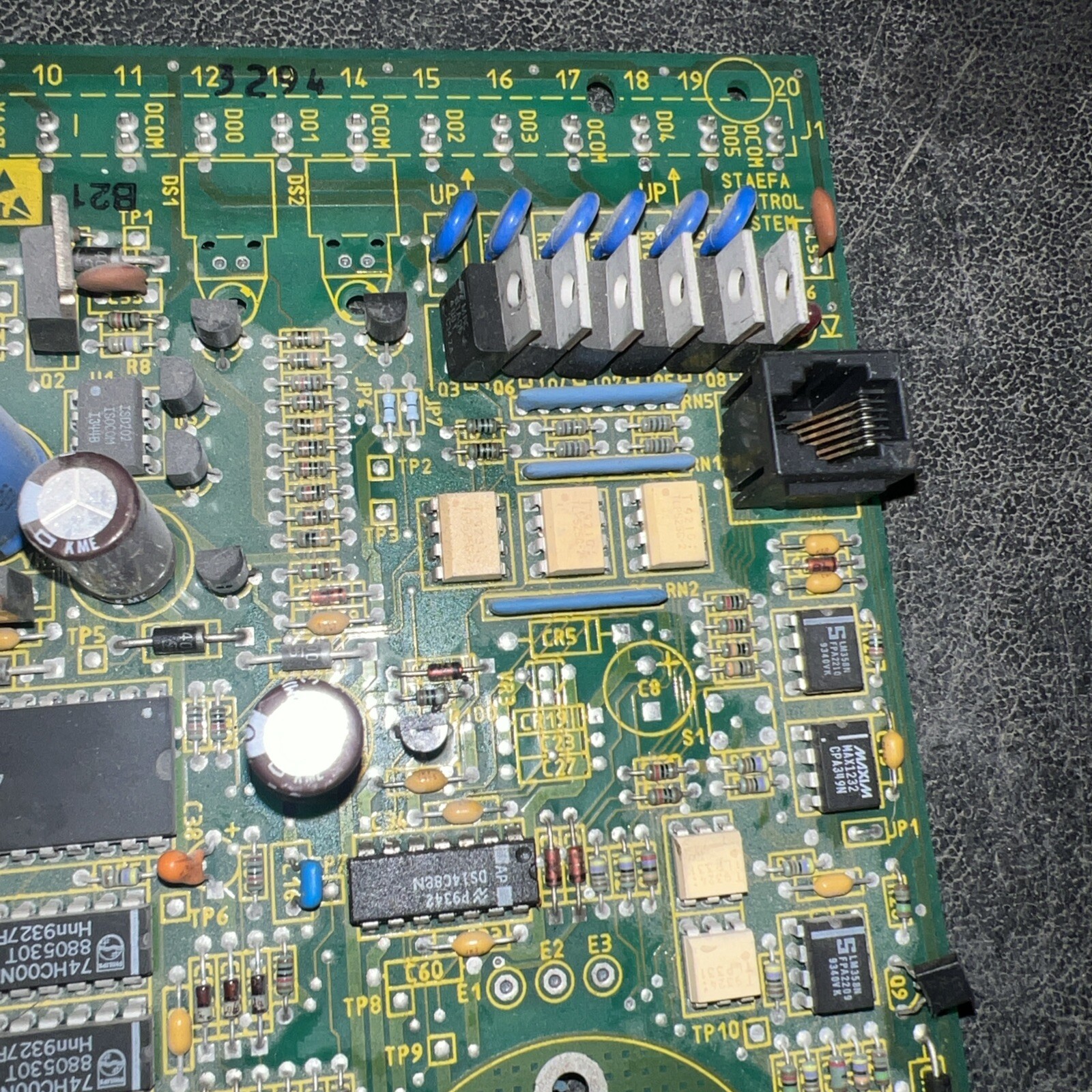 Siemens 091-60210-84 PC Board Smart II 2 Heat Pump 21296E REV. D ( UNTESTED )