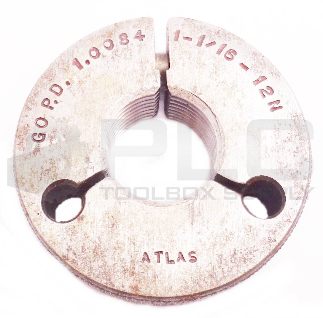 ATLAS 1-1/16-12N THREAD RING GAGE GO PD1.0084