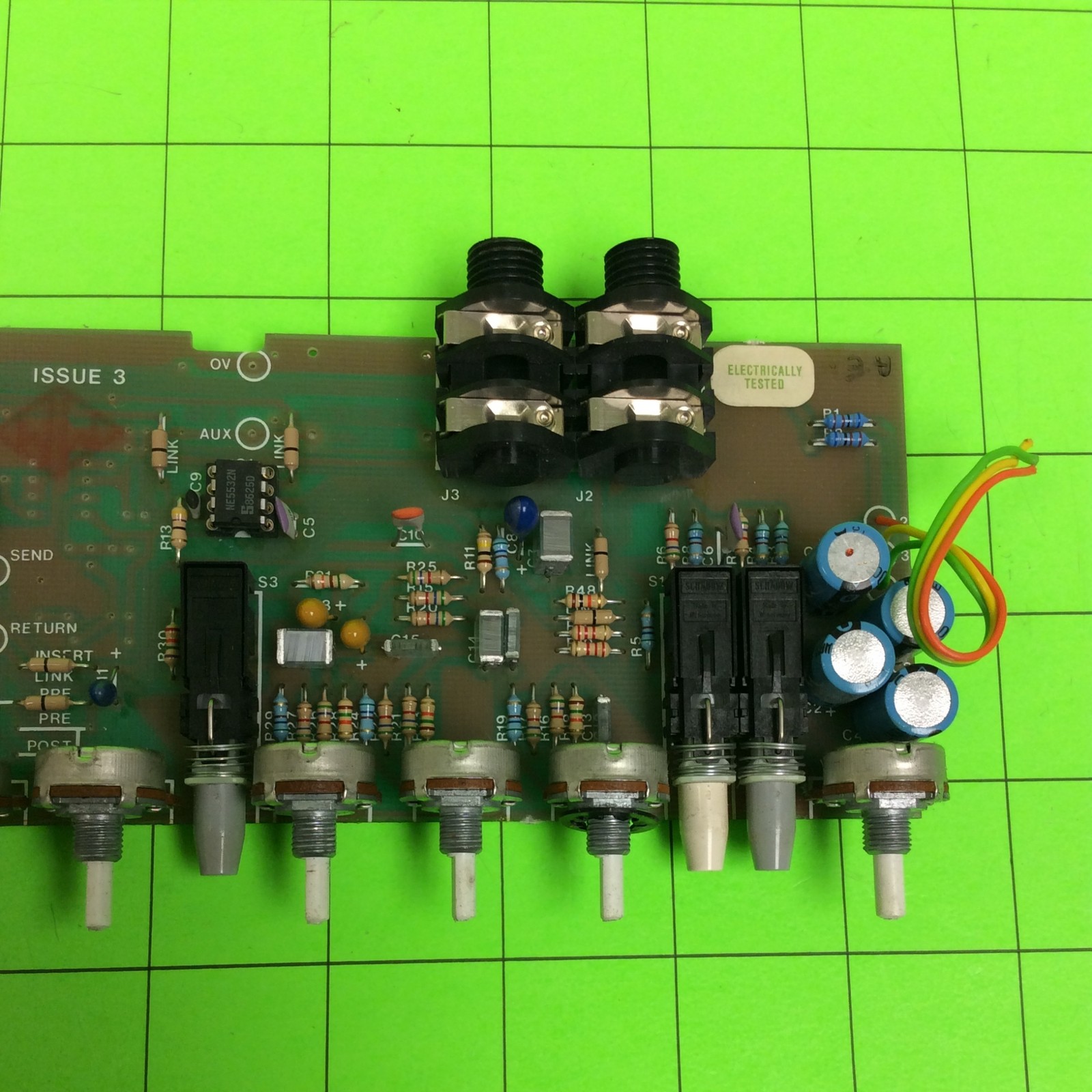 Hill MM1X Audio Mixer Input Board 2 (2 Port)