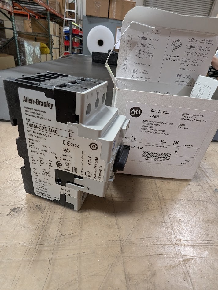 Allen Bradley 140M-C2E-B40 Motor Protection Circuit-Breaker New in box