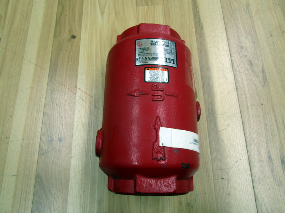 Bell And Gossett 112 099 IN-LINE Air Separator 1AS-2-1/2