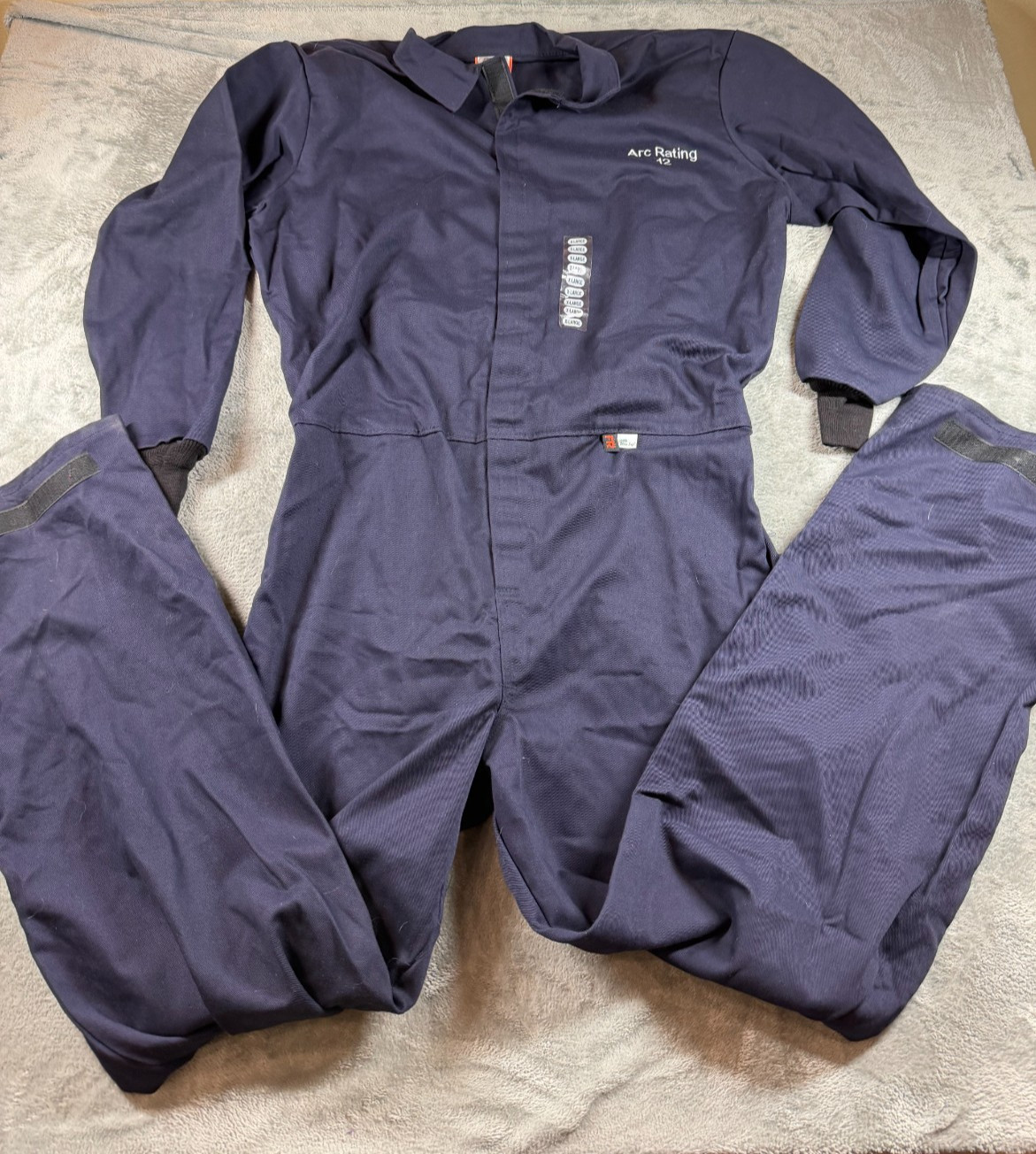 Cementex Arc Flash Coveralls NWT XL 32” Inseam FR Indura Ultra Soft 12 Cal USA