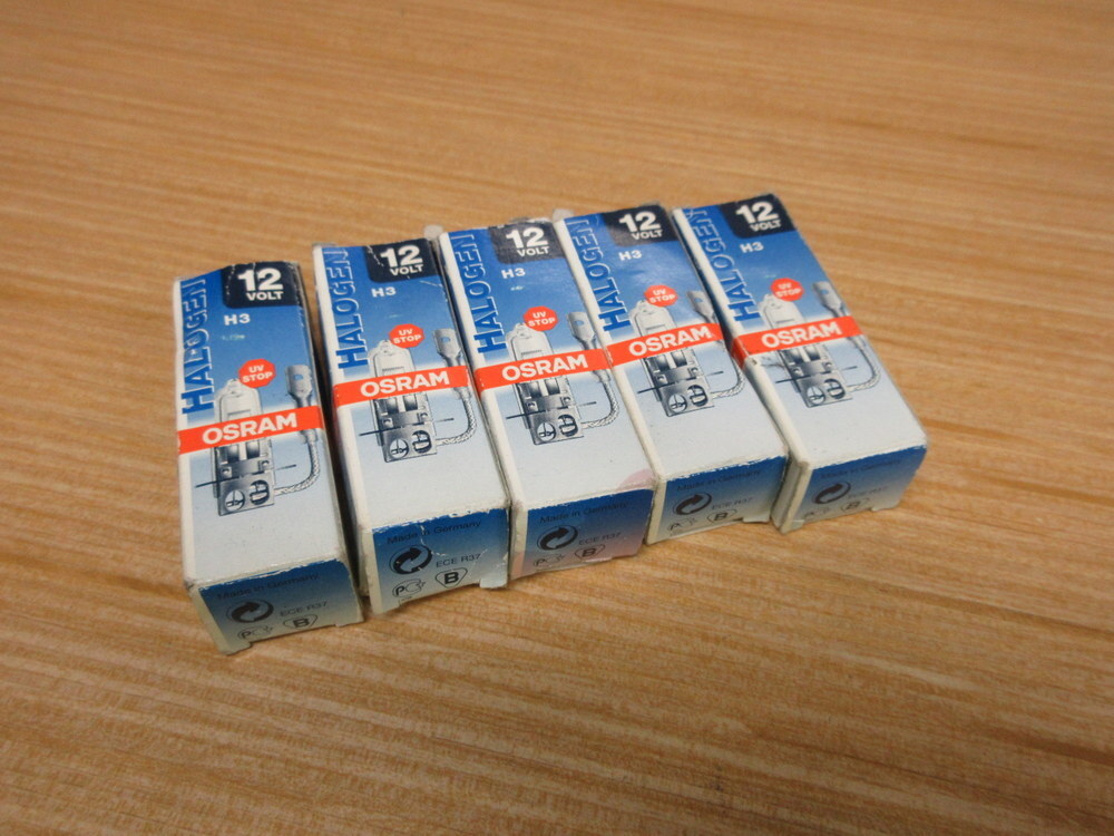 Osram 64151 Lamp 12V 55W PK22S (Pack of 5)