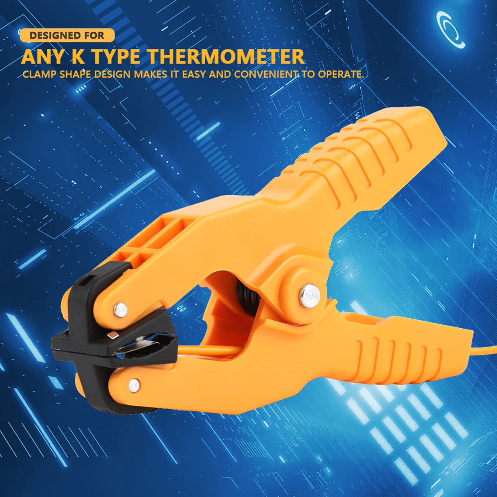 Qiilu Pipe Clamp Yellow Ht 05 K Size: 13.5*8cm / 5.31*3.15in,