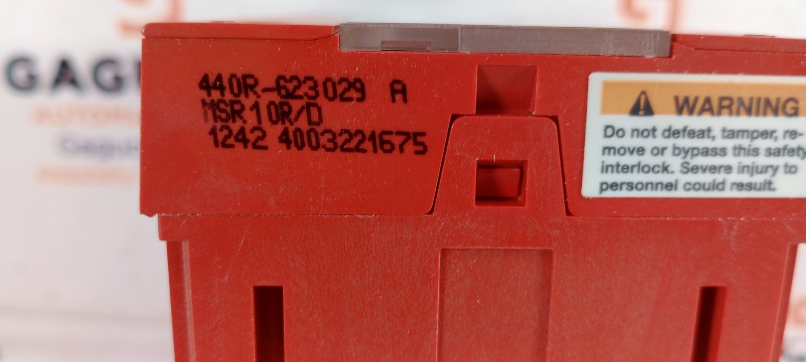 SURPLUS ALLEN-BRADLEY 440R-G23029 SER.A 24V AC DC SAFETY RELAY RELAY