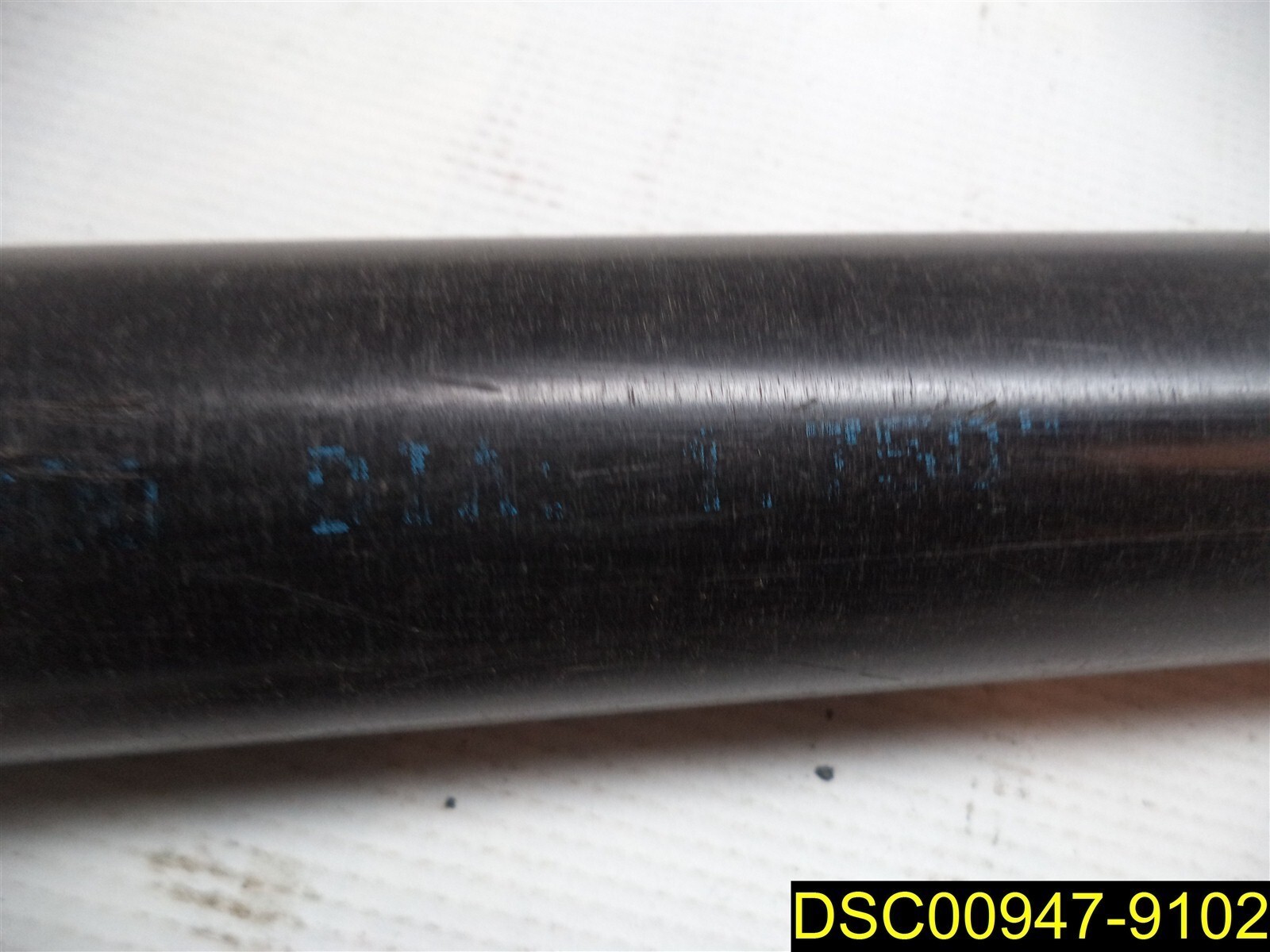 Delrin 150 Black Round Rod Shaft Ensinger, 1 3/4″ Diameter x 60″ long