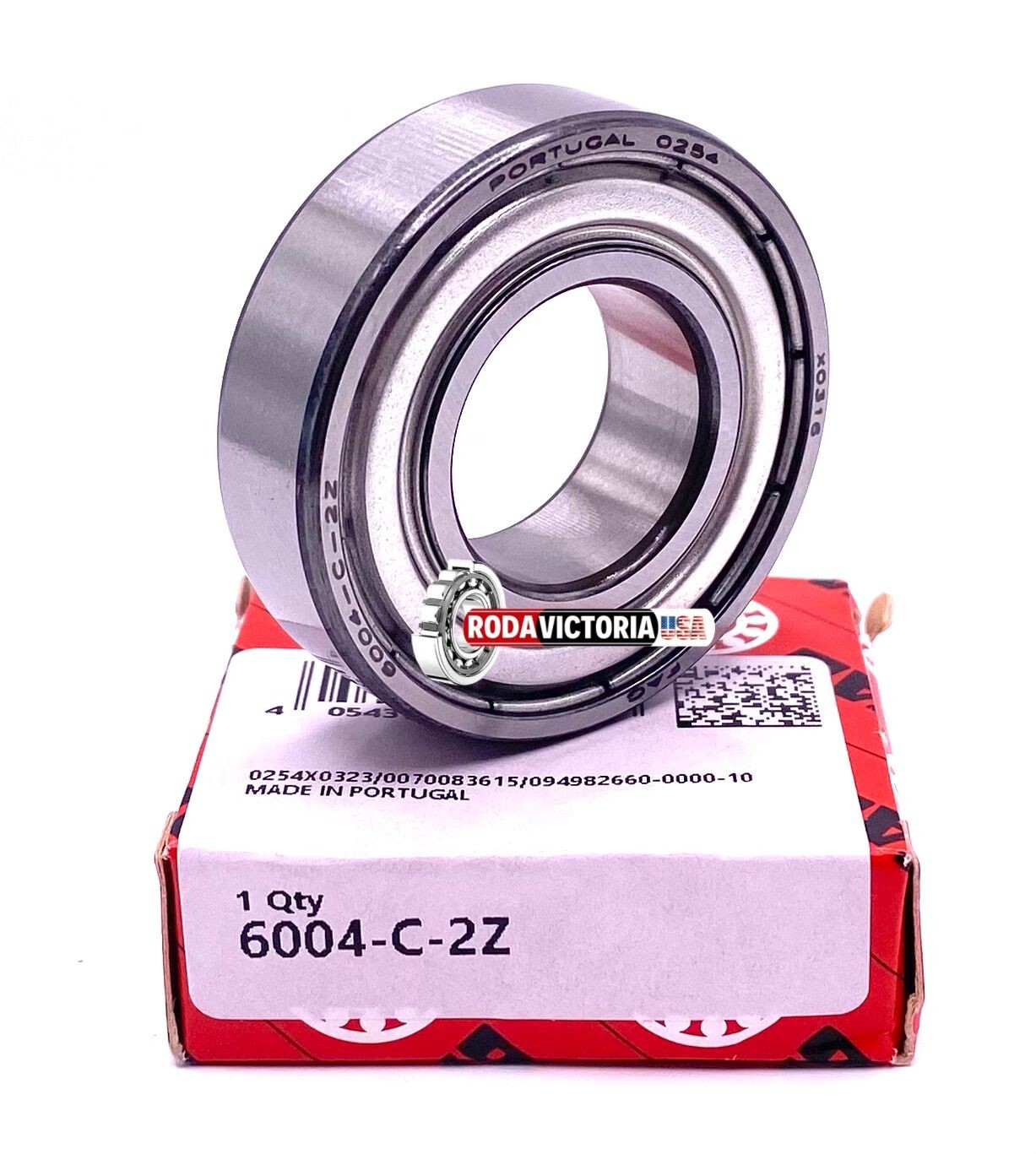 6004 20x42x12mm 2Z ZZ ZR Metal Shielded FAG Radial Deep Groove Ball Bearing