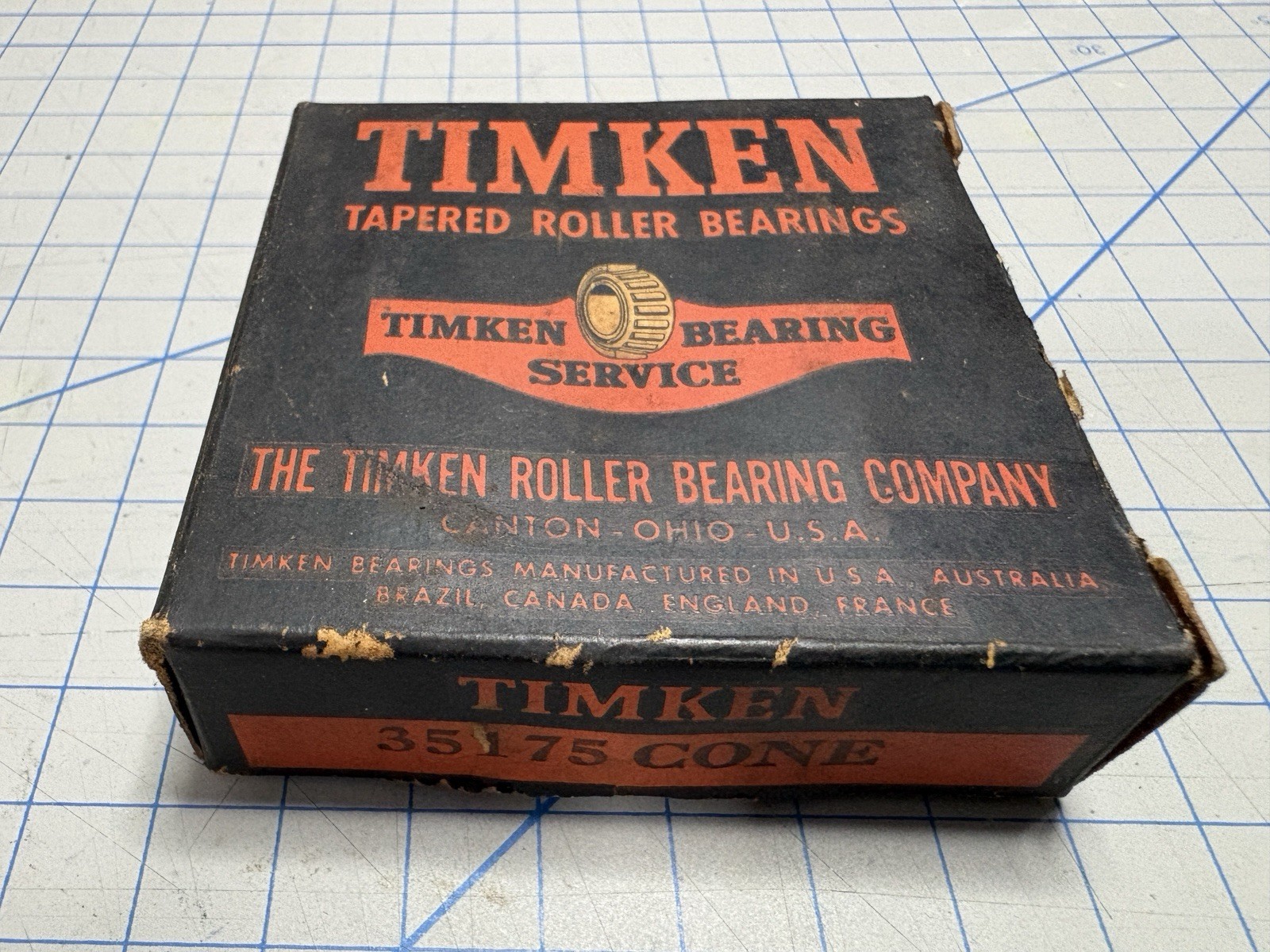 BOWER TAPERED ROLLER BEARING 35326 NOS MADE IN USA