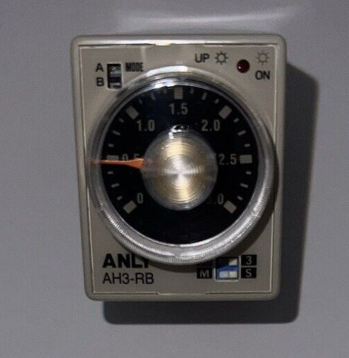 ANLY AH3-RB MULTI-RANGE ANALOGUE TIMER 3s/30s/3m/30m