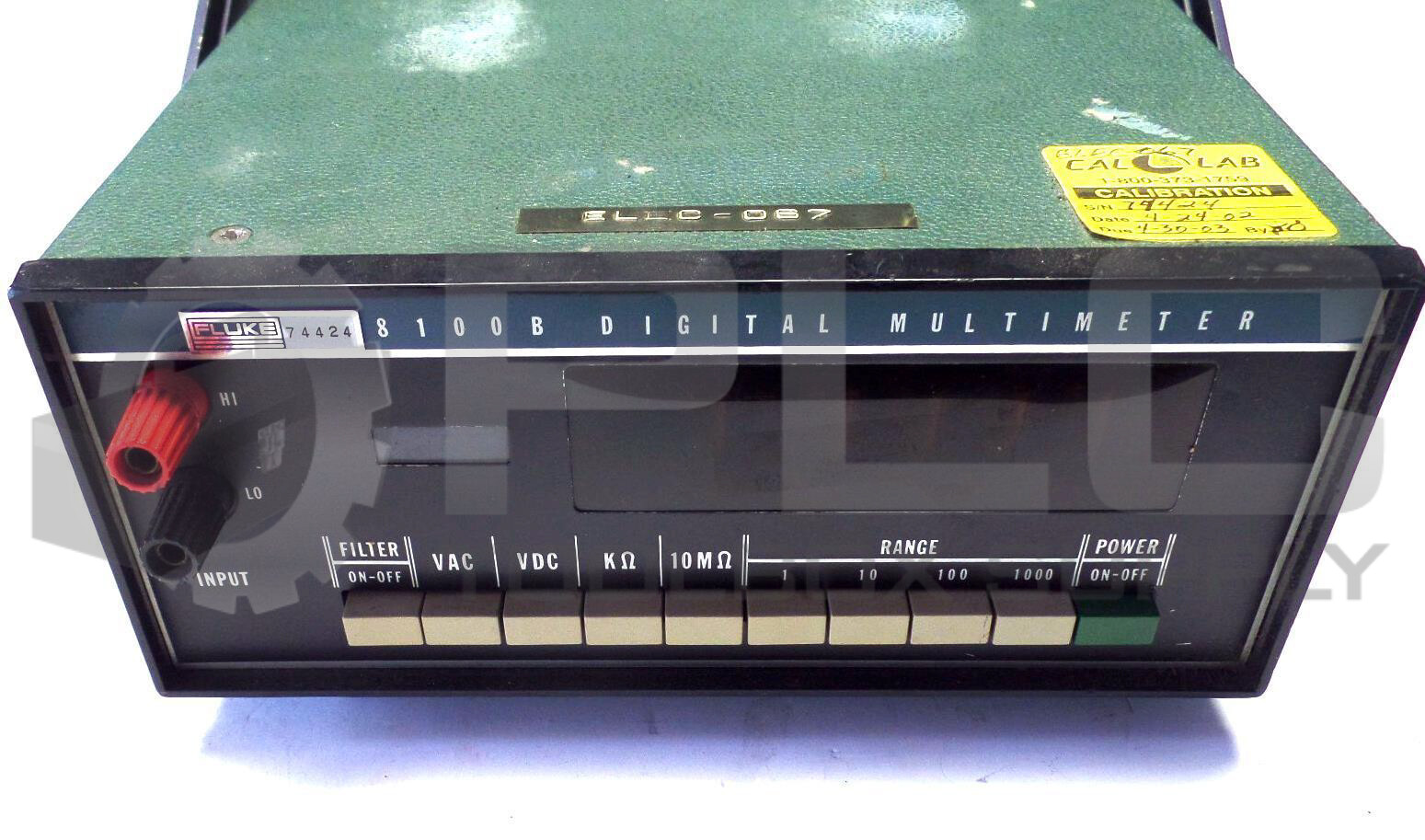 FLUKE 8100B DIGITAL MULTIMETER