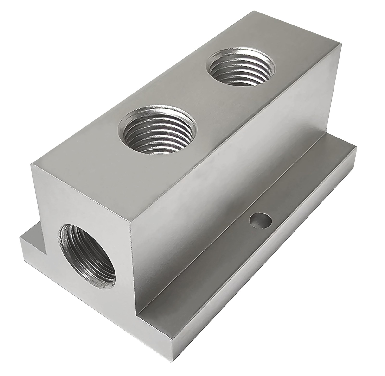Air Compressor Outlet, 2 Way 4 Port Pneumatic Manifold Air Distribution Block…