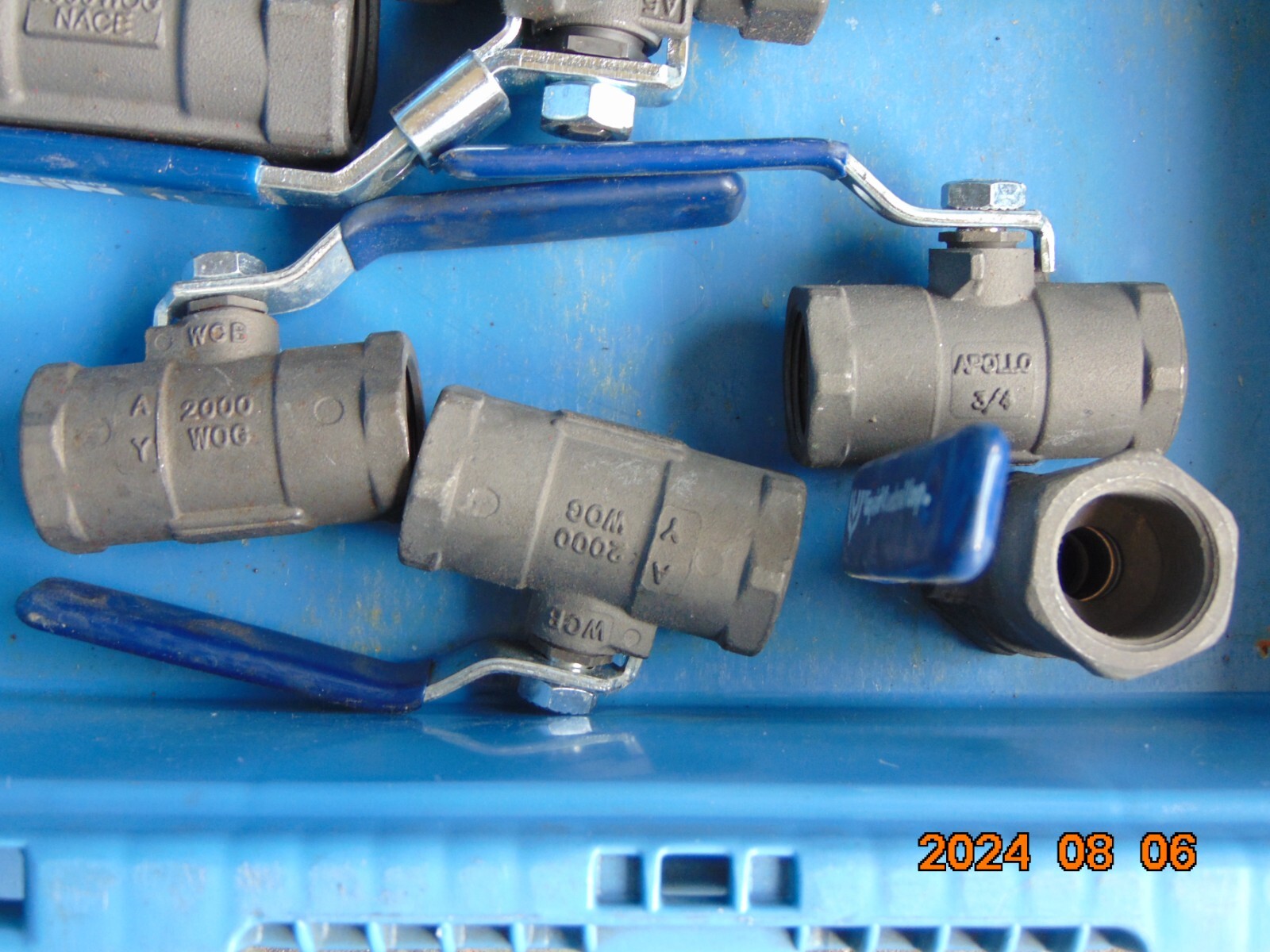 (1) Apollo 3/4″ Nominal FNPT Carbon Steel Ball Valve THREADED LIQUID CONTROL COR