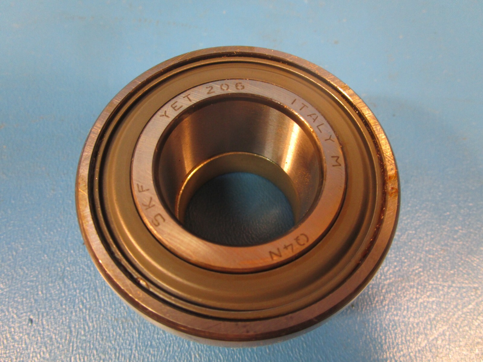 SKF YET 206, Ball Bearing Insert, 30mmX62mmX23.8mm, Eccentric Collar