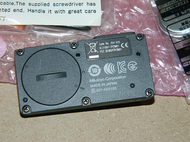 Mitutoyo 264-620 U-WAVE-TC IP67 type with 905338 Connector Cable NEW LOT # 94