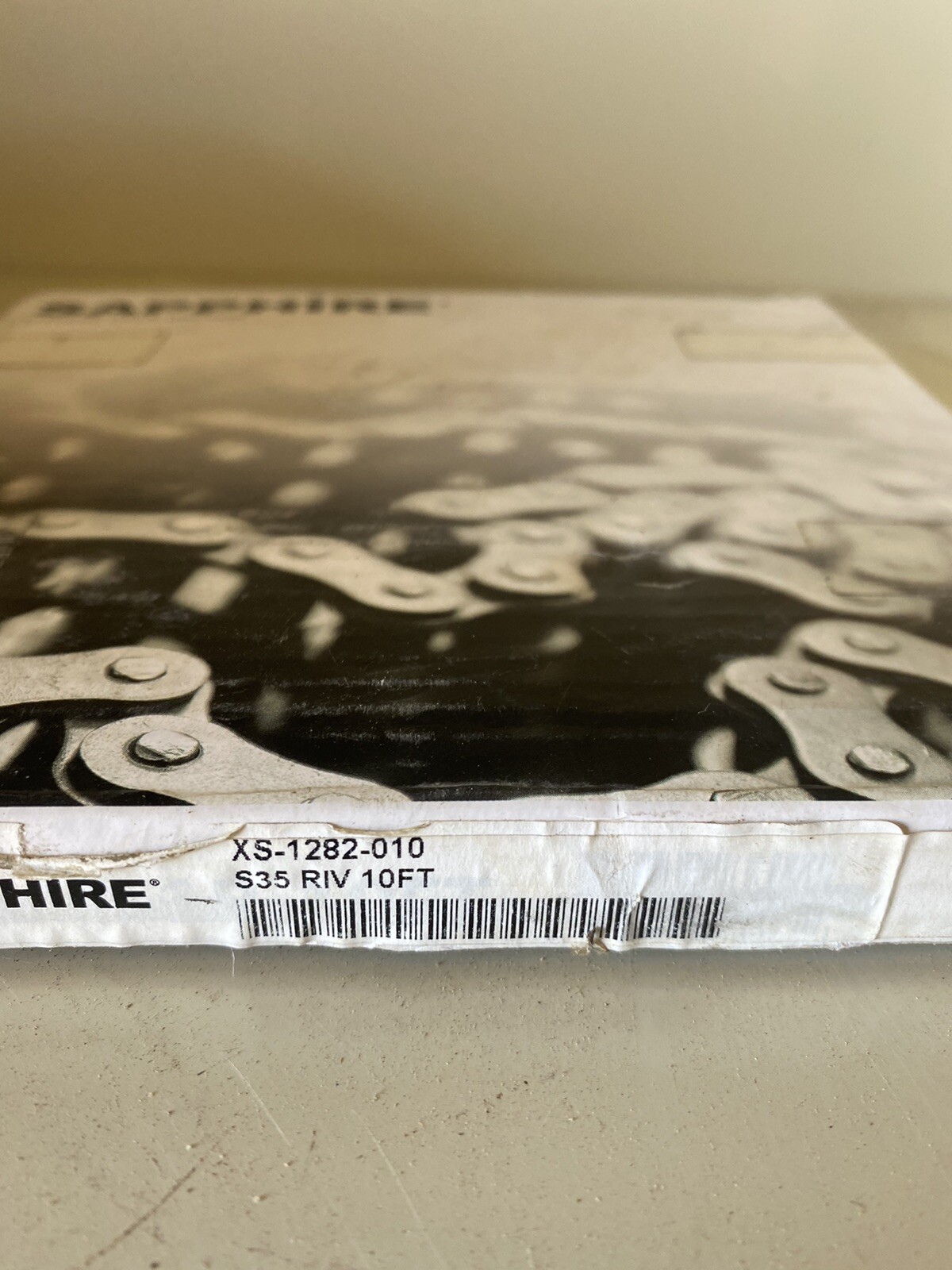 Sapphire Roller Chain S35 RIV 10FT XS-1282-010 New