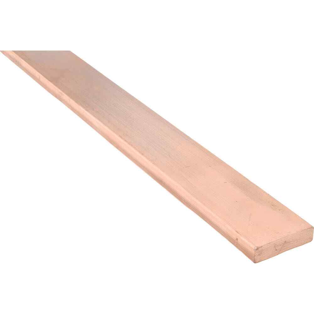1/4 Inch Thick x 1 Inch Wide x 72 Inch Long, Copper Rectangular Bar Alloy 110