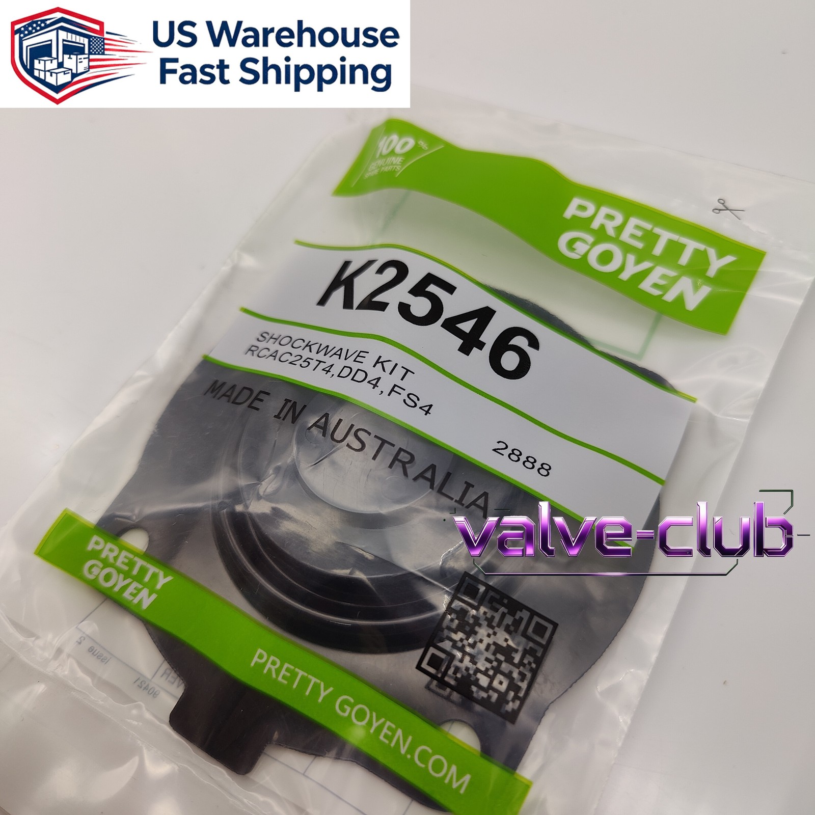 1PCS GOYEN K2546 New For Diaphragm Repair Kit fast shipping USA Stock