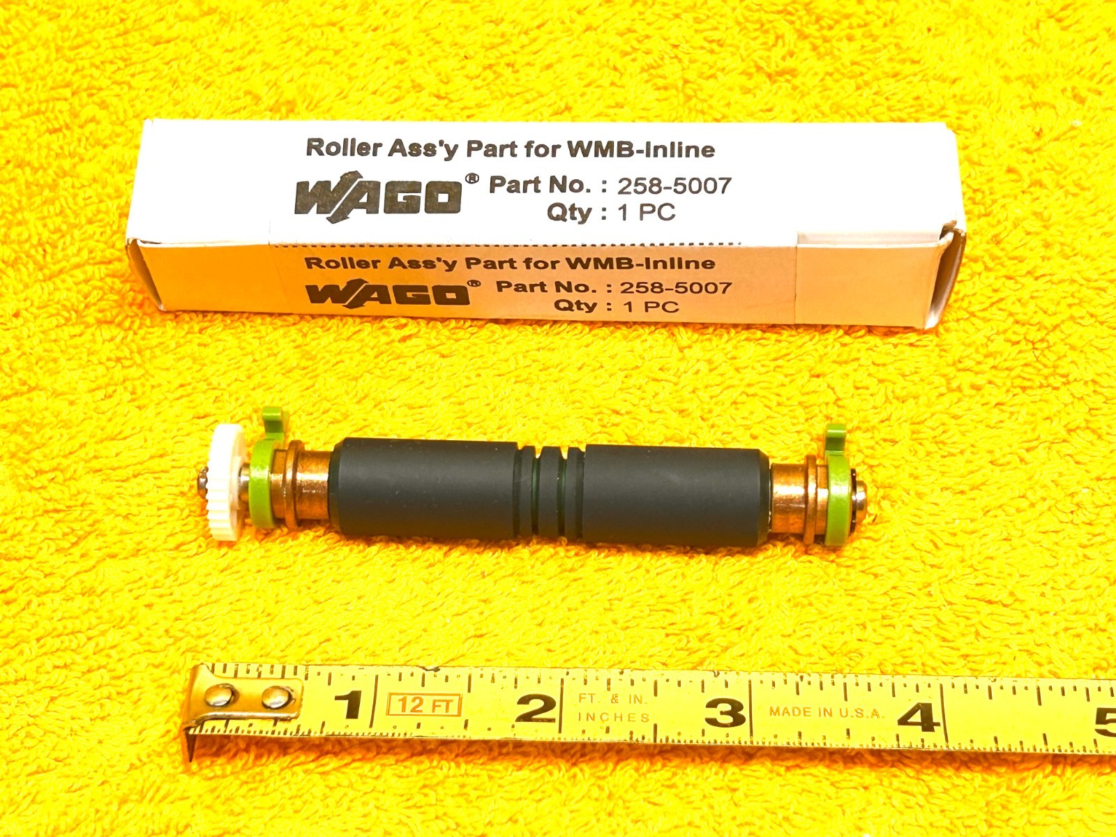 WAGO 258-5007 ROLLER ASSEMBLY PART for WMB-Inline – BRAND NEW IN FACTORY BOX