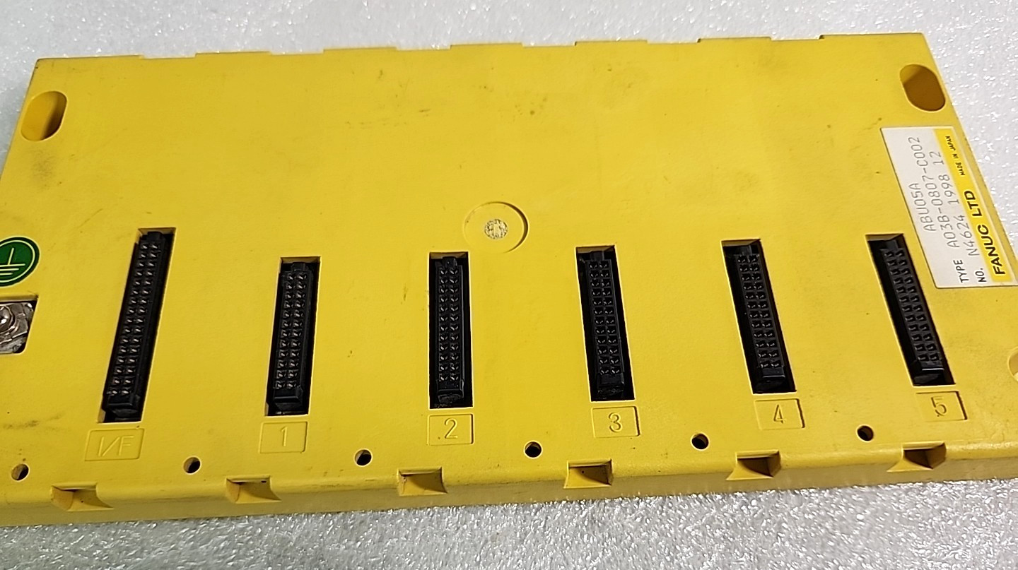 Fanuc A03B-0807-C002 Module Rack ABU05A