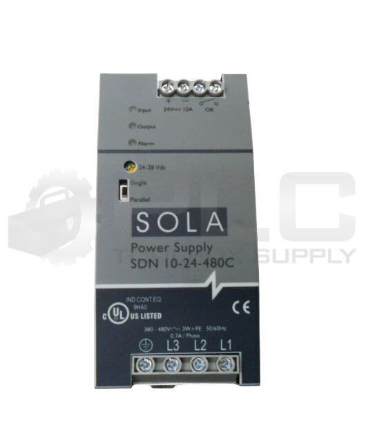 SOLA SDN 10-24-480C POWER SUPPLY 380-480V 0.7A