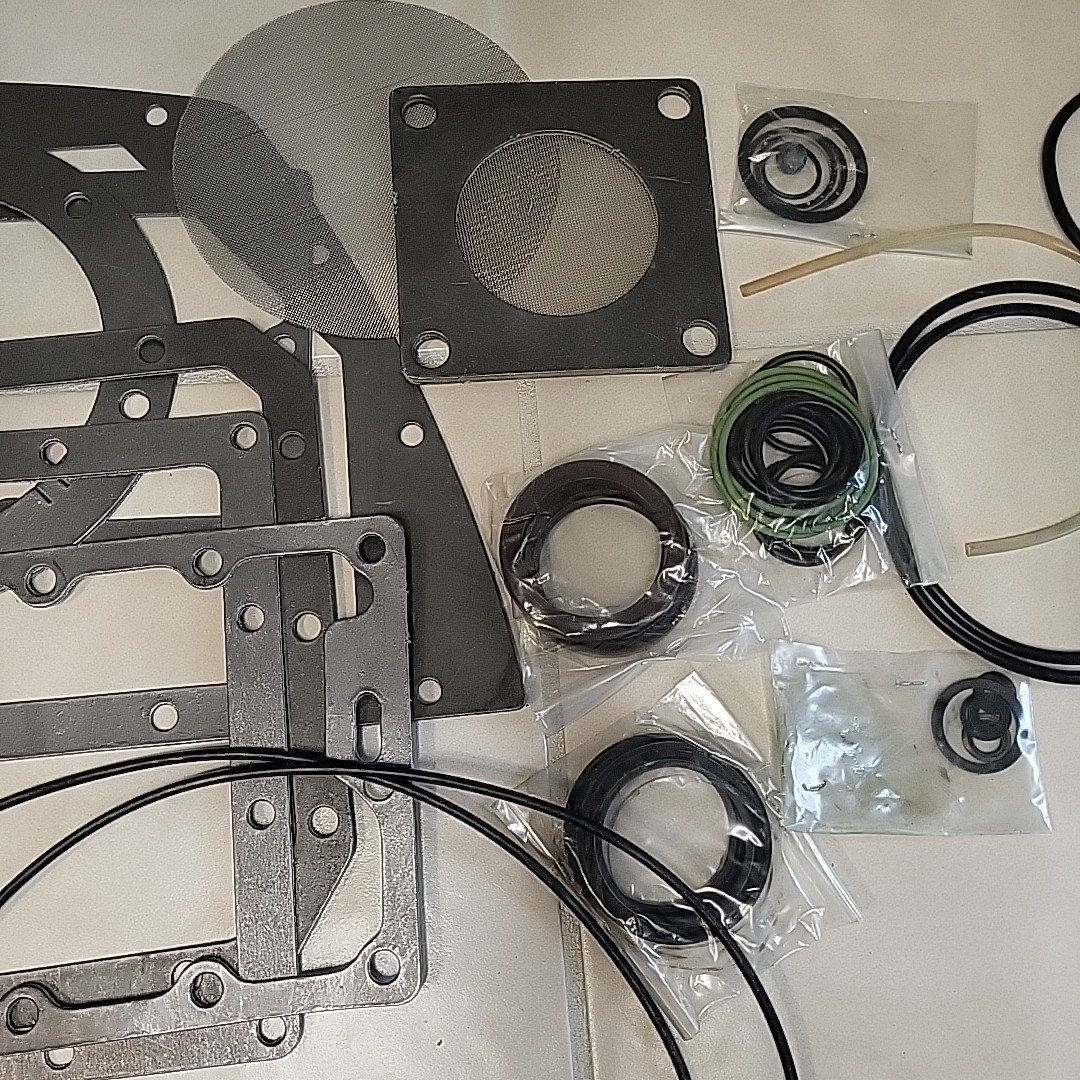 Vintage NEW BUSCH 990.140.02 GASKET SET FOR VACUUM PUMP Missing Pieces See Photo