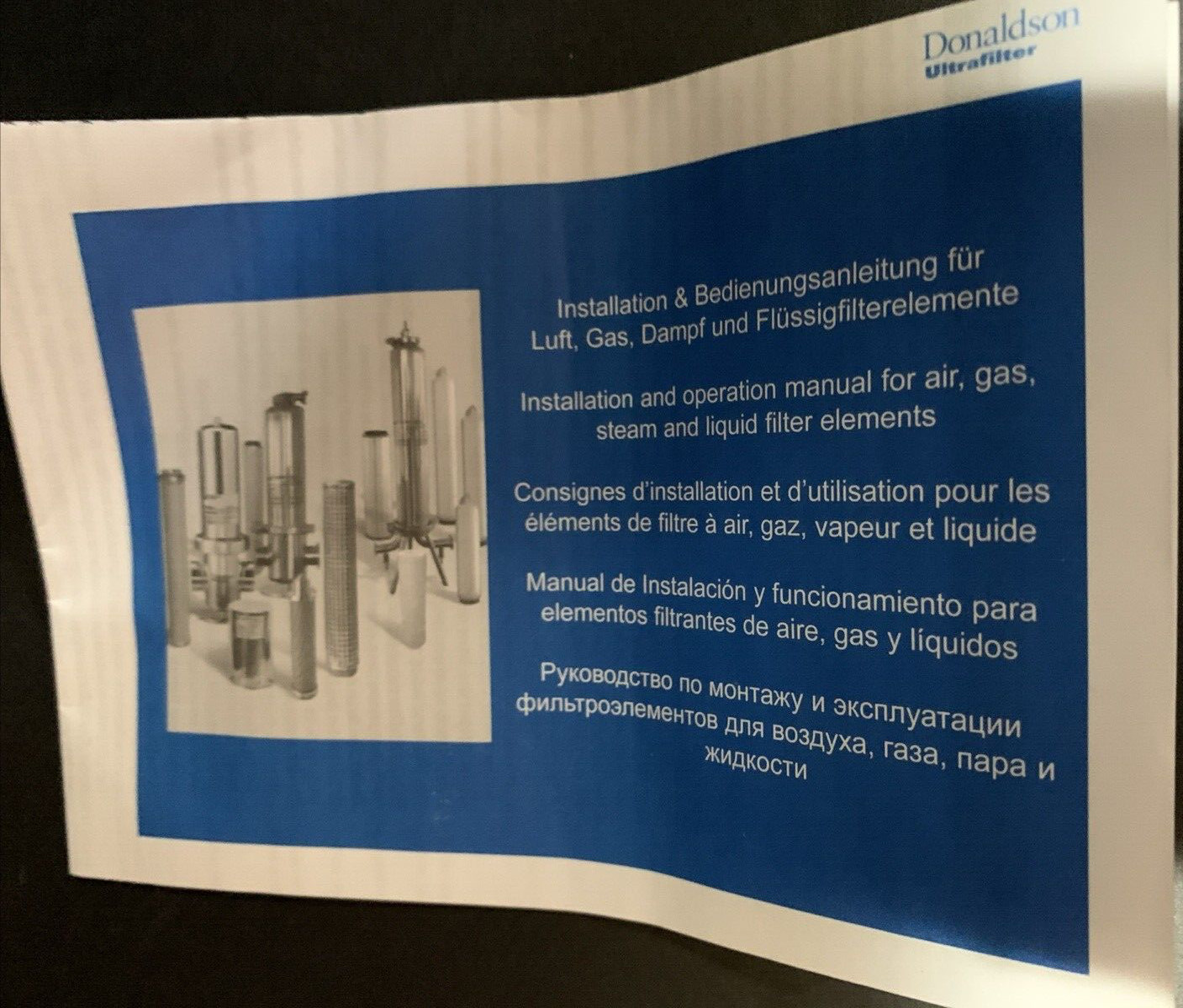 Donaldson LifeTec SRF V 30/3 P7 0.2 Micron Sterile Filter Element NEW