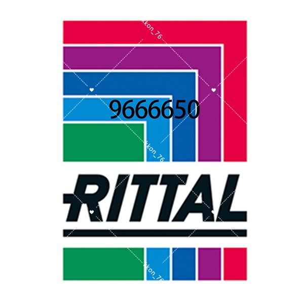 RITTAL 9666650 ISV Coverstrip SV 9666.650