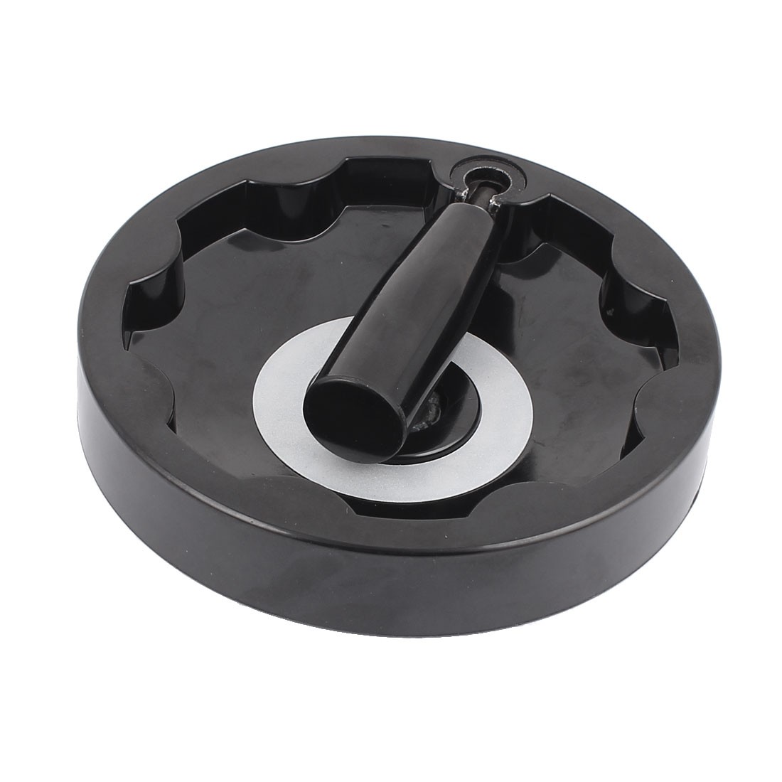 Milling Machine Black Folding Handle Inside Ripple Hand Wheel 16x155mm