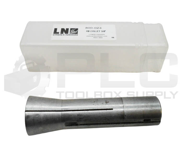 NEW LYNDEX-NIKKEN 800-024 R8 COLLET 3/8″