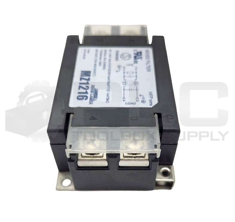 DENSEI-LAMBDA MZ1216 NOISE FILTER 250VAC 16A 50/60HZ