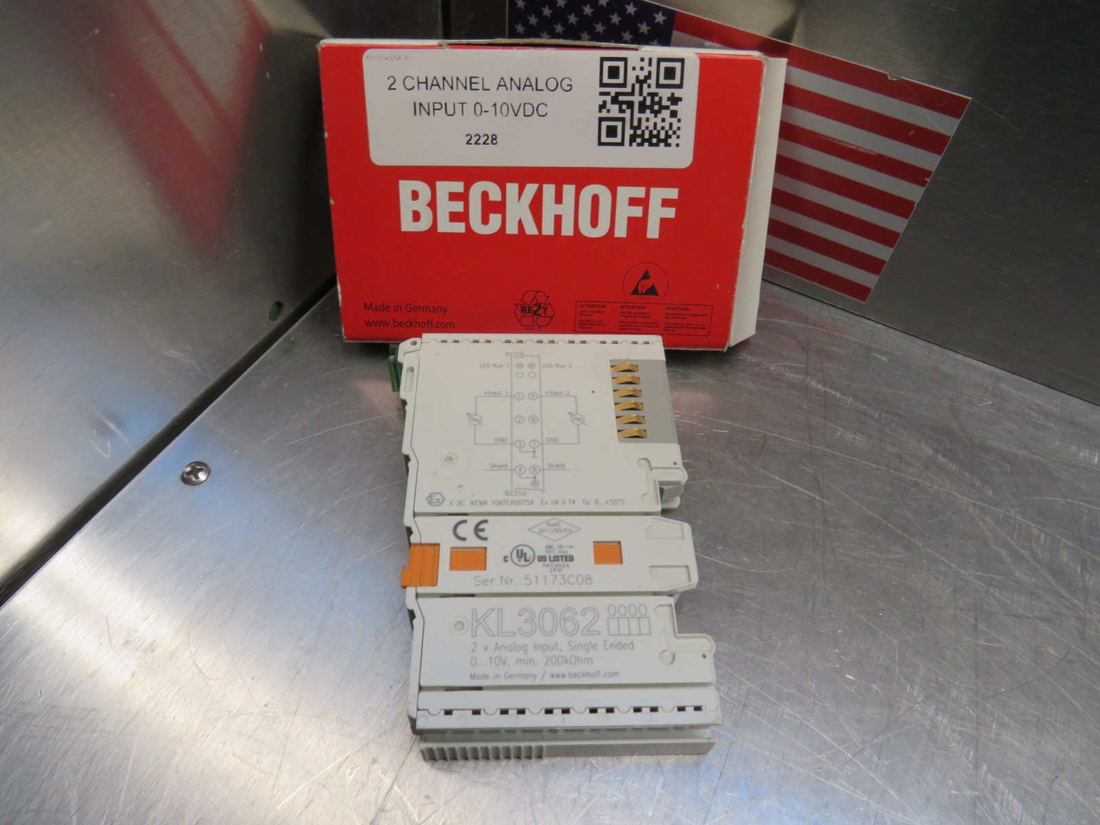 Beckhoff KL3062 Analog Input I/O Series