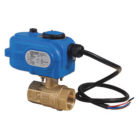 Bonomi 8E864lf-003-3/4″ Electric 2-Way Ball Valve, 3/4″, Brass