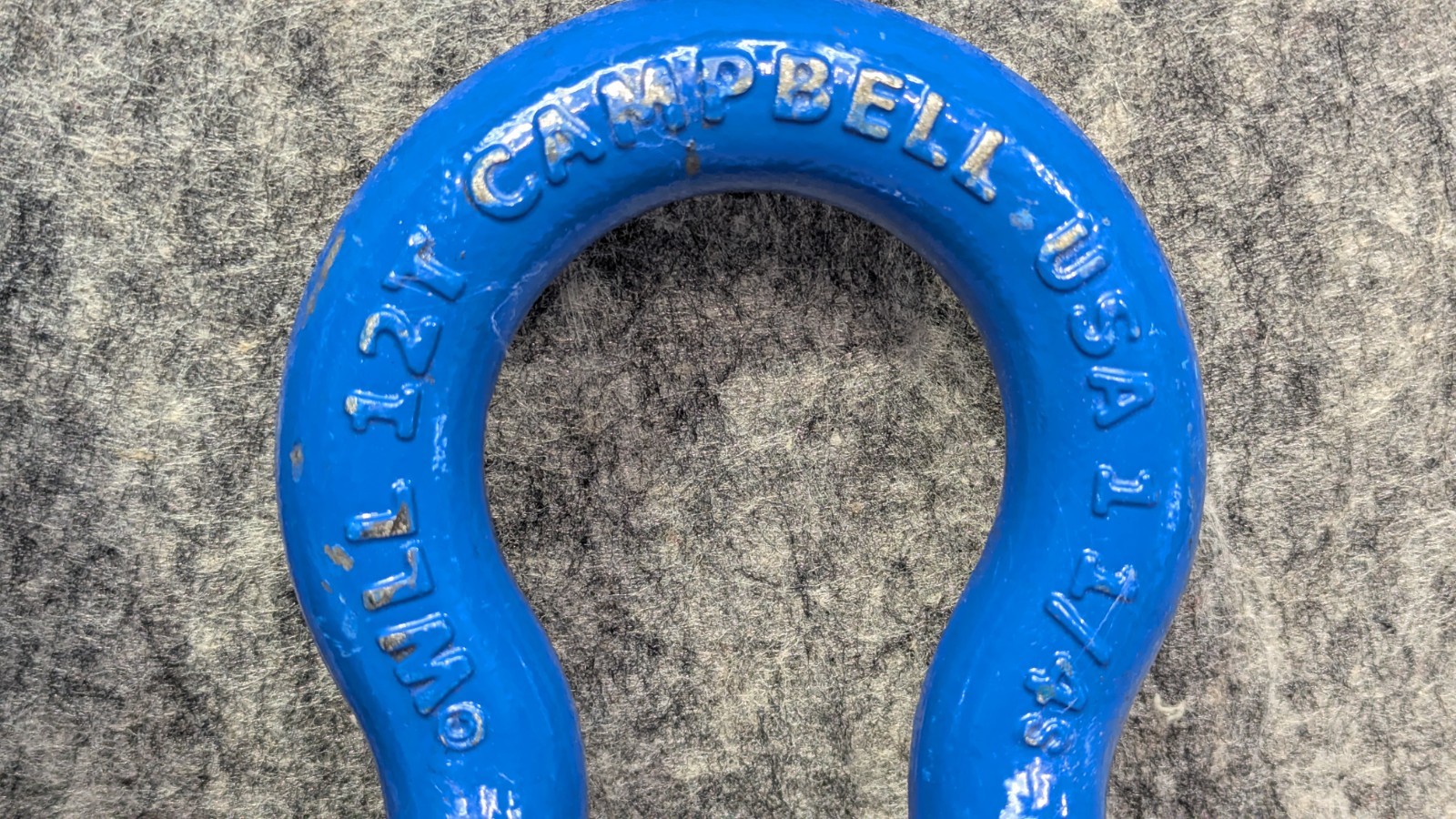 3 New Campbell Multi Purpose Blue Anchor Shackle Tool 1-1/4″ 12 Ton WLL A9USAHS