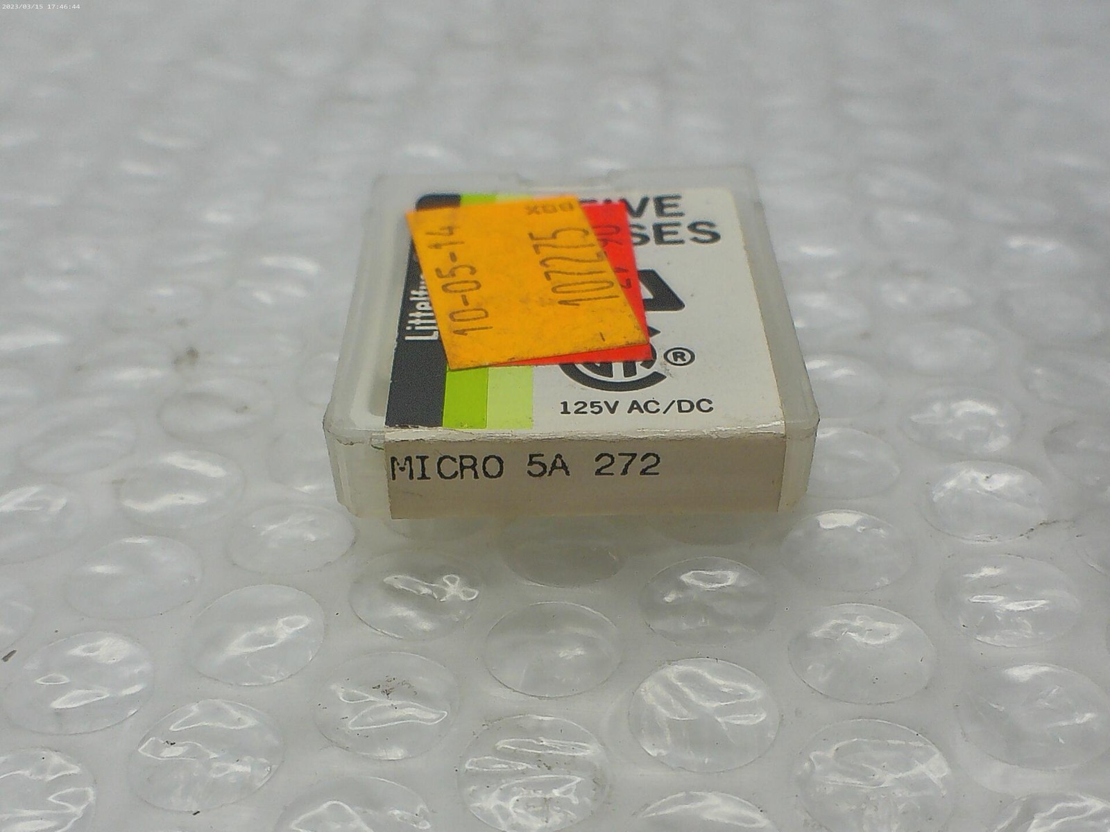 LITTELFUSE MICRO-5A-272 FUSE PKG OF 5 NSMP