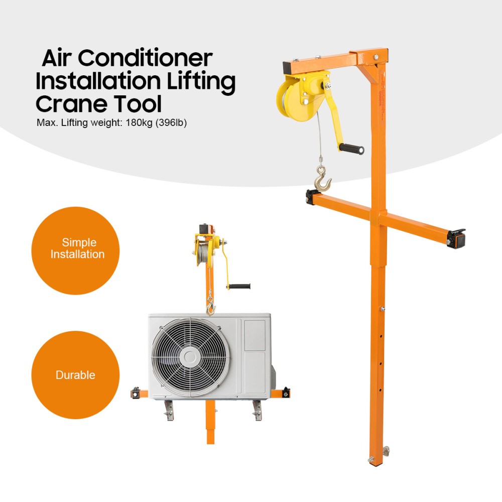 Air Conditioner Bracket Outside Installation lifting Tool 10M Bracket Crane Tool