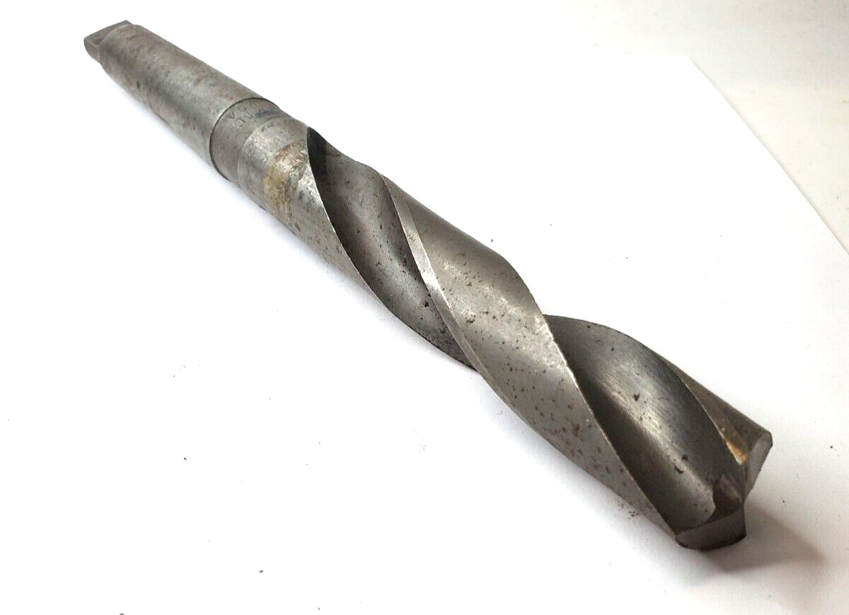 PTD 61/64″ USA TAPERED SHANK DRILL BIT 2 FLUTE 10-1/4″ OAL 5-3/4″ LOC