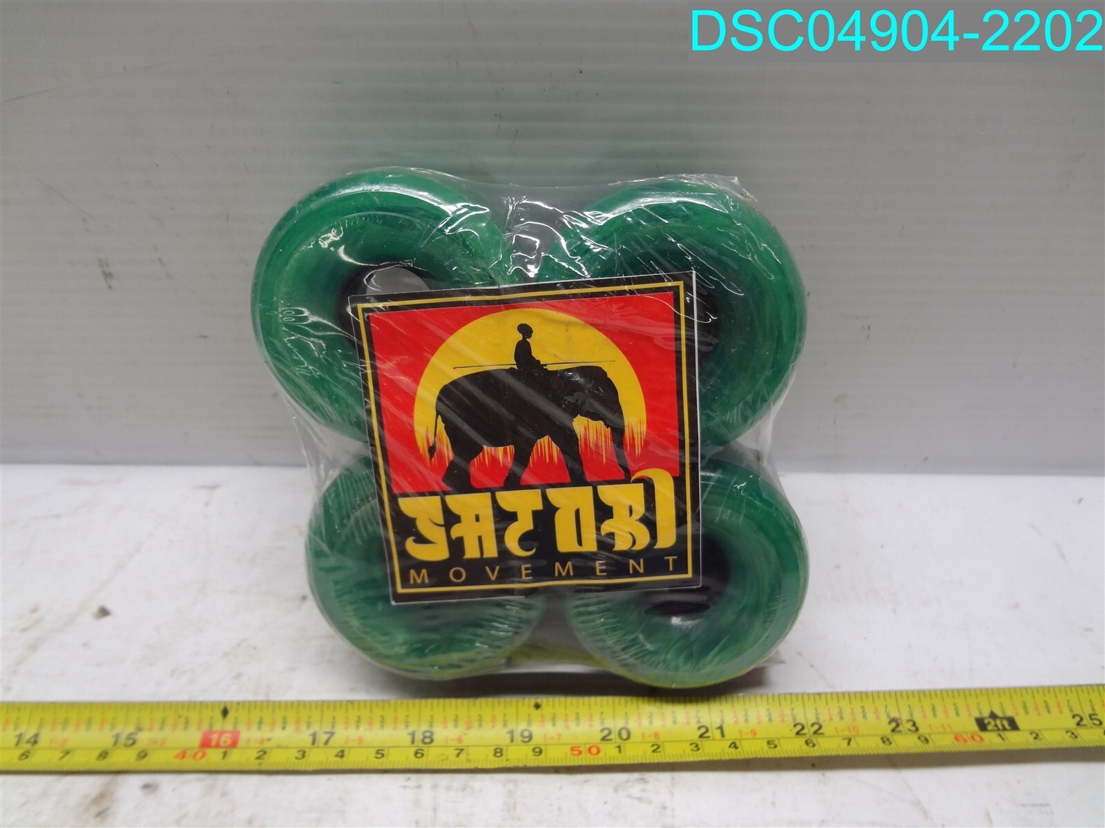 Satori Goo-Ball Super Kush 64mm 78a Clear Green Wheels