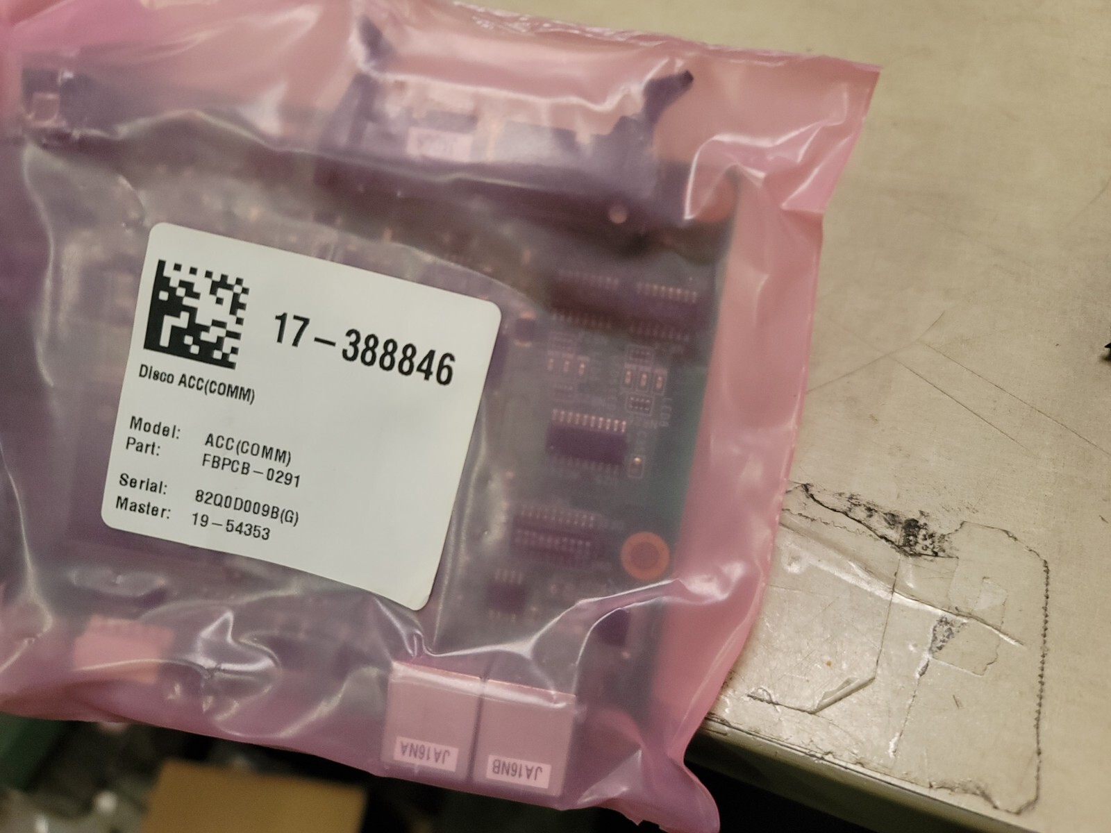 Still Sealed FBPCB-0291 DISCO ACC COMM 19-54353 17-388846