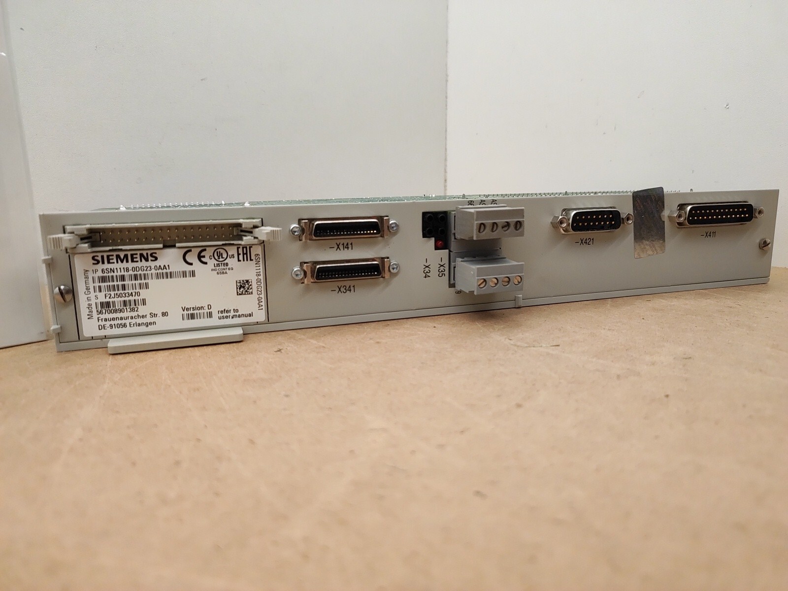 Siemens 6SN1118-0DG23-0AA1 VERSION:D