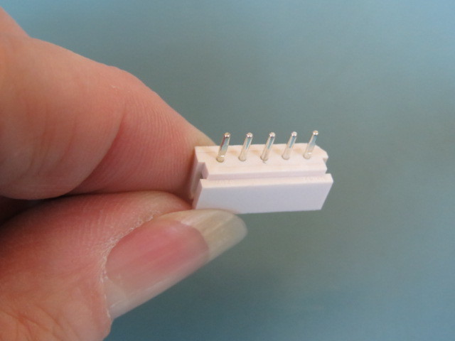 MOLEX 0099990989 Qty of 60 per Lot Connector Header Through Hole 5 position 0.0