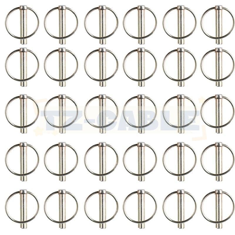 (30) Lynch Pin Clips 3/8″ x 1-1/2″ For Farm Tractor Implements PN07